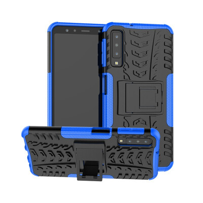 

Goowiiz Phone Case For Samsung Galaxy A750A7 2018J4 PlusJ6 PlusJ4 PrimeJ6 Prime Armor Tire Texture Rugged Protection PCTPU