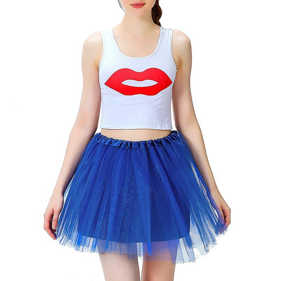

Adult Tutu Skirt Petticoat Fancy Dress Costume Women Girls Princess Dance Ballet