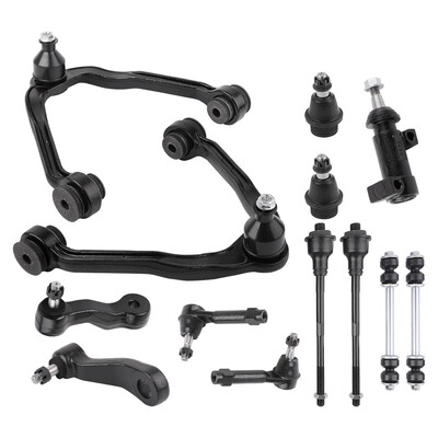 

13pc Complete Front Suspension Kit for 1999-2007 ChevroletChevy Tahoe Silverado 1500 GMC Sierra 1500 4x4 6-Lug