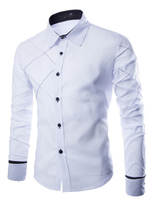 

New Plaid Button Mens Shirt