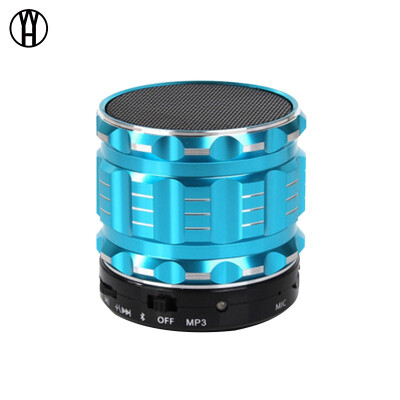 

WH S28 Metal Wireless Bluetooth speaker portable outdoors mini audio bluetooth speaker support TFUSB Universal type