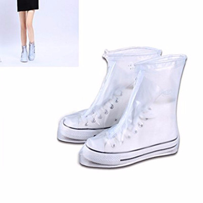 

Outdoor Waterproof Shoe Covers Adjustable Zippered Over Shoes Slip