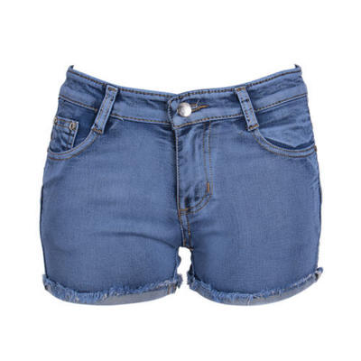 

Fashion Summer Women High Waist Denim Casual Short Pants Jeans Slim Shorts UK