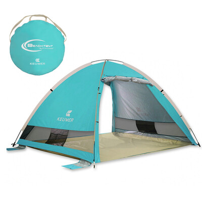 

Automatic Instant Pop Up Beach Tent Lightweight Outdoor UV Protection Tent Water Repellent Camping Tent Cabana Sun Shelter 3-4 Peo