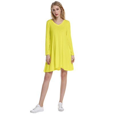 

V Neck Dress