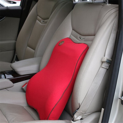 

Car headrest lumbar seat back belt cushions memory space cotton