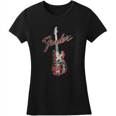 

FEA Fender Red Guitar Juniors Fit Short Sleeve T-Shirt-Large