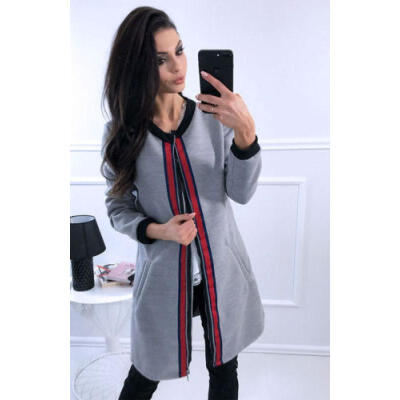 

Fashion Autumn LadyWomen Long Sleeve Zipper Outwear Jacket Coats Loose Sweater