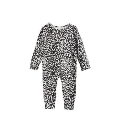 

Family Clothes Mother Daughter Dresses Womens Girls Leopard Romper Dress Sets