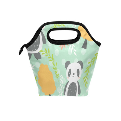 

Lunch Bag Tote Bag Panda Tree Travel Picnic Organizer Lunch Holder Handbags Lunch Bag Box for Office