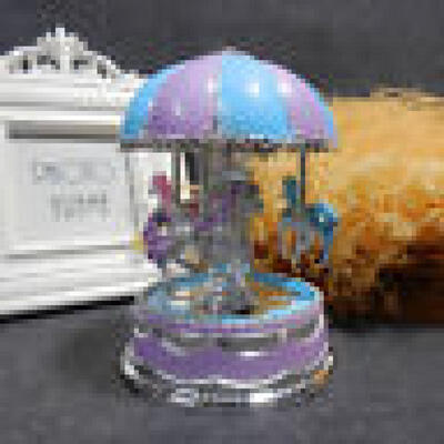 

Fashion Horse Merry-Go-Round Carousel Classic Music Box Kids Children Gifts Toy
