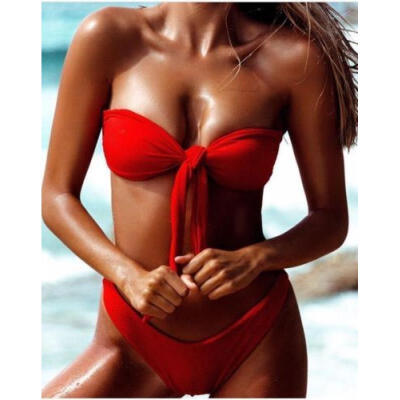 

Hot Summer Women Push-up Padded Bra Bandage Bikini Set Swimsuit Swimwear Bathing