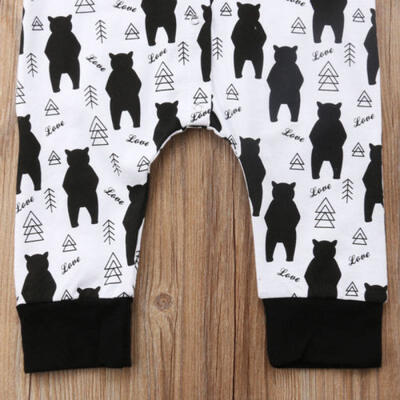 

Cute Kids Baby Boys Girls Bear Hooded One Piece Jumpsuit Romper Outfits Clothes