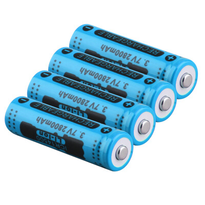 

14500 3.7V 2800mAh Rechargeable Li-ion Battery for LED Torch Flashlight
