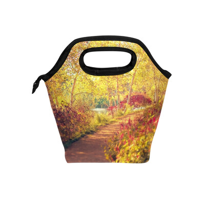 

Lunch Bag 593E95c189697 Tote Travel Picnic Insulated Handbags Portable Zipper Lunch Bag Box