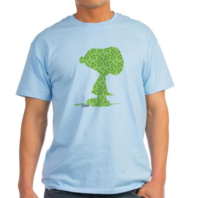 

CafePress - Snoopy Clover Pattern T-Shirt - 100 Cotton T-Shirt