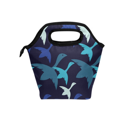 

Lunch Bag Tote Bag Flying Bird Travel Picnic Organizer Lunch Holder Handbags Lunch Bag Box for Office