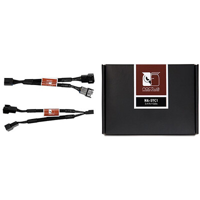 

Сова (NOCTUA) NA-SYC1 удлинитель (вентилятор 4PIN один перетащить двух / 4-контактный вентилятор / 1 минута 2 кабеля)