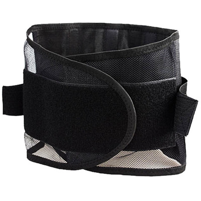 

Lumbar posture corrector brace Breathable Mesh Four Steels Plate Protection Back Waist Support Belt Improve waist circumference