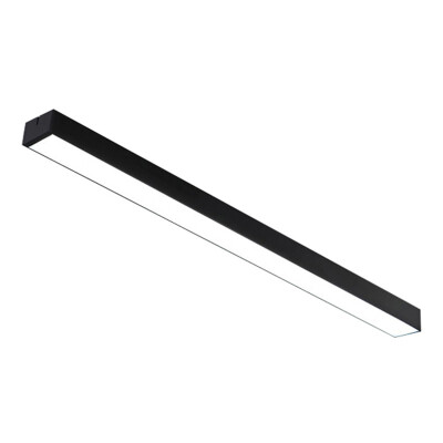 

Bacheer HL481534 120CM Modern Linear Fixture Black Finish Led Linear Flush Mount Light