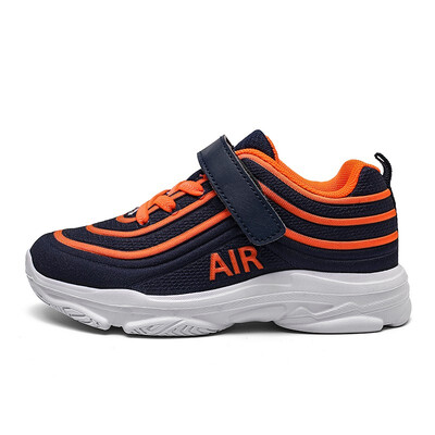 

New Autumn Thick Sole Non-slip Wear-resistant Kids Sneakers Black Boys Children Running Shoes Students Sports Shoes Children Run