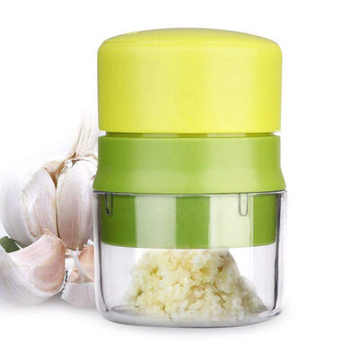 

UpperX Garlic Press Machine Multifunction Mincer With Storage Container Kitchen Gadget Dishwasher safe