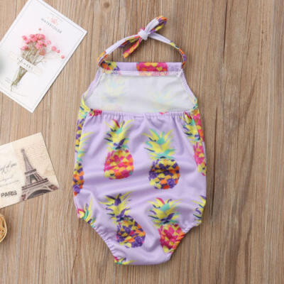 

New Baby Girls Pineapple Swimwear Kids Bikini Swimming Suit Beachweear Swimsuit