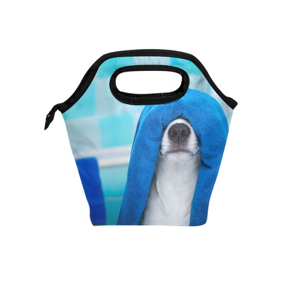 

Lunch Bag Tote Bag Towel Dog Travel Picnic Organizer Lunch Holder Handbags Lunch Bag Box for Office