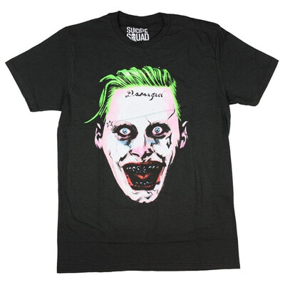 

DC Comics Suicide Squad Creepy Joker Mens T-Shirt XX-Large