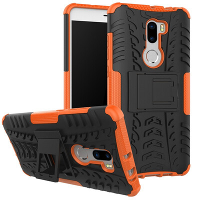 

Fivice Xiaomi 5s Plus Mi5s Plus Case TPU anti-fall tire pattern back clip bracket phone case