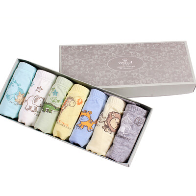 

VIV & LUL children modal underwear 7 loaded gift box boy 120 yards color DV14485