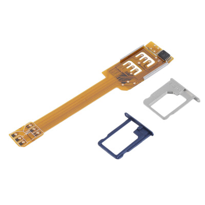 

Mobile Phone Double Dual SIM Card Adapter Use Two SIM for Samsung Galaxy