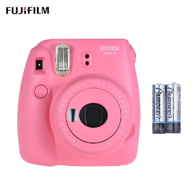 

Fujifilm Instax Mini 9 Instant Camera Film Cam with Selfie Mirror 2pcs Battery Flamingo Pink