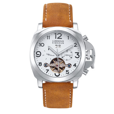 

KIMSDUN K - 712D Waterproof Male Mechanical Watch Tourbilion