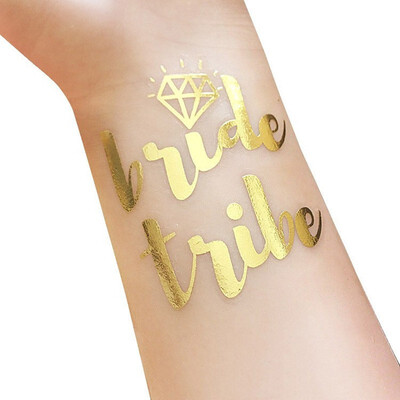

Outdoor Bride Hen Party Weekend Temporary Tattoos Body Art Wedding Favors