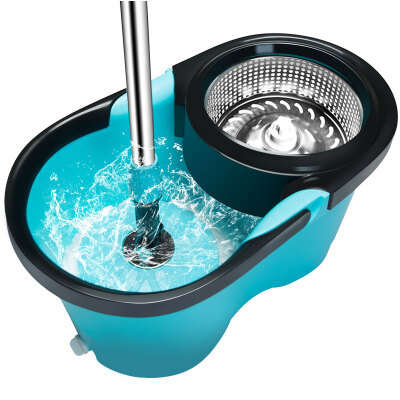 

KLM dual driver spin mop with blue bucket "Tsunami 1"/"Phantom 1