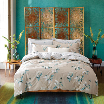

Благословения (byford) Постельные принадлежности Текстиль для дома Twill Twill Prints Набор из четырех предметов Комплект постельных принадлежностей из хлопка с увеличенным двойным комплектом 1.5 / 1.8m Bed Clear Flower Dream