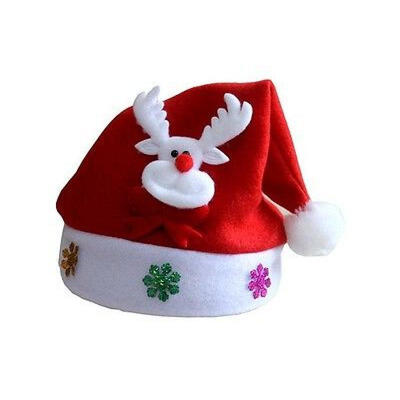 

Chrismatmas Xmas Santa Claus Hat Party Cap For Kids Children Party Accessories