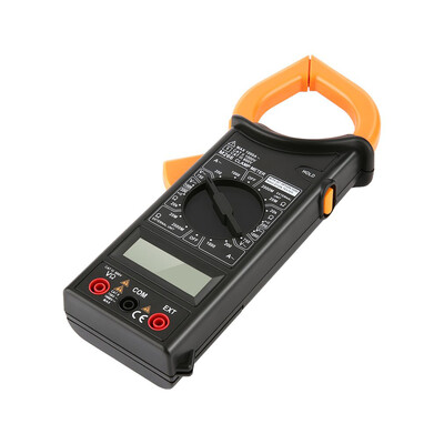 

M266 ACDC Digital Clamp Meter Handheld Multimeter Voltage Current Resistance Temperature Frequency Electrical Tester