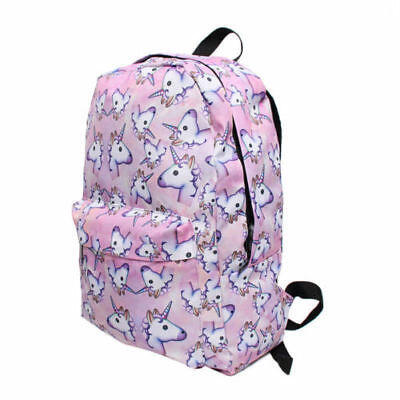 

Multi Colour Unicorn Rainbow Bag Fantasy Backpack Rucksack School Student Travel