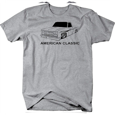 

American Classic Chevy C10 Fleetside 1973-87 Square body Pickup Truck Tshirt
