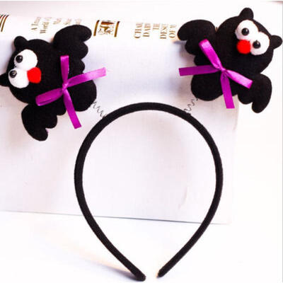 

Halloween Headbands Bat Hair Band Pumpkin Hoop Adult Children Party Headdress