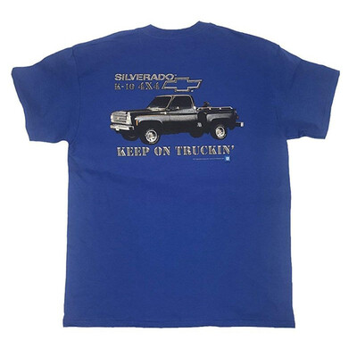 

Chevy Silverado Keep On Truckin Graphic Short Sleeve T-Shirt
