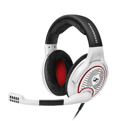 

Sennheiser GAME ONE White Cross Platform Game Headset Компьютерные гарнитуры Профессиональный уровень шумоподавления Белый