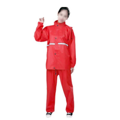 

CNMF moufu Red raincoat suit