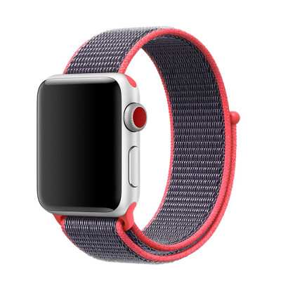 

Sports Nylon Hook And Loop Strap Watchband For Apple Watch 432