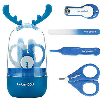 

Century baby baby care kit newborn nail clippers baby nail scissors set baby nail clippers nail clippers blue BH-901