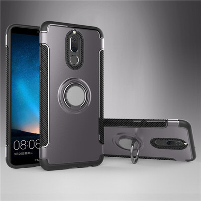 

Fivice Huawei nova 2i case PC metal ring shell magnetic car bracket TPU phone case