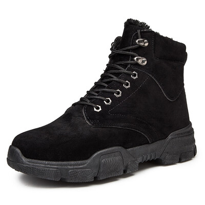 

Mens Winter cotton shoes Warm snow boots Martin boots