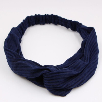 

Vintage Fold Velvet Headband Cross Twist Turban Elastic Hair Band Women Hair Accessories Autumn Winter